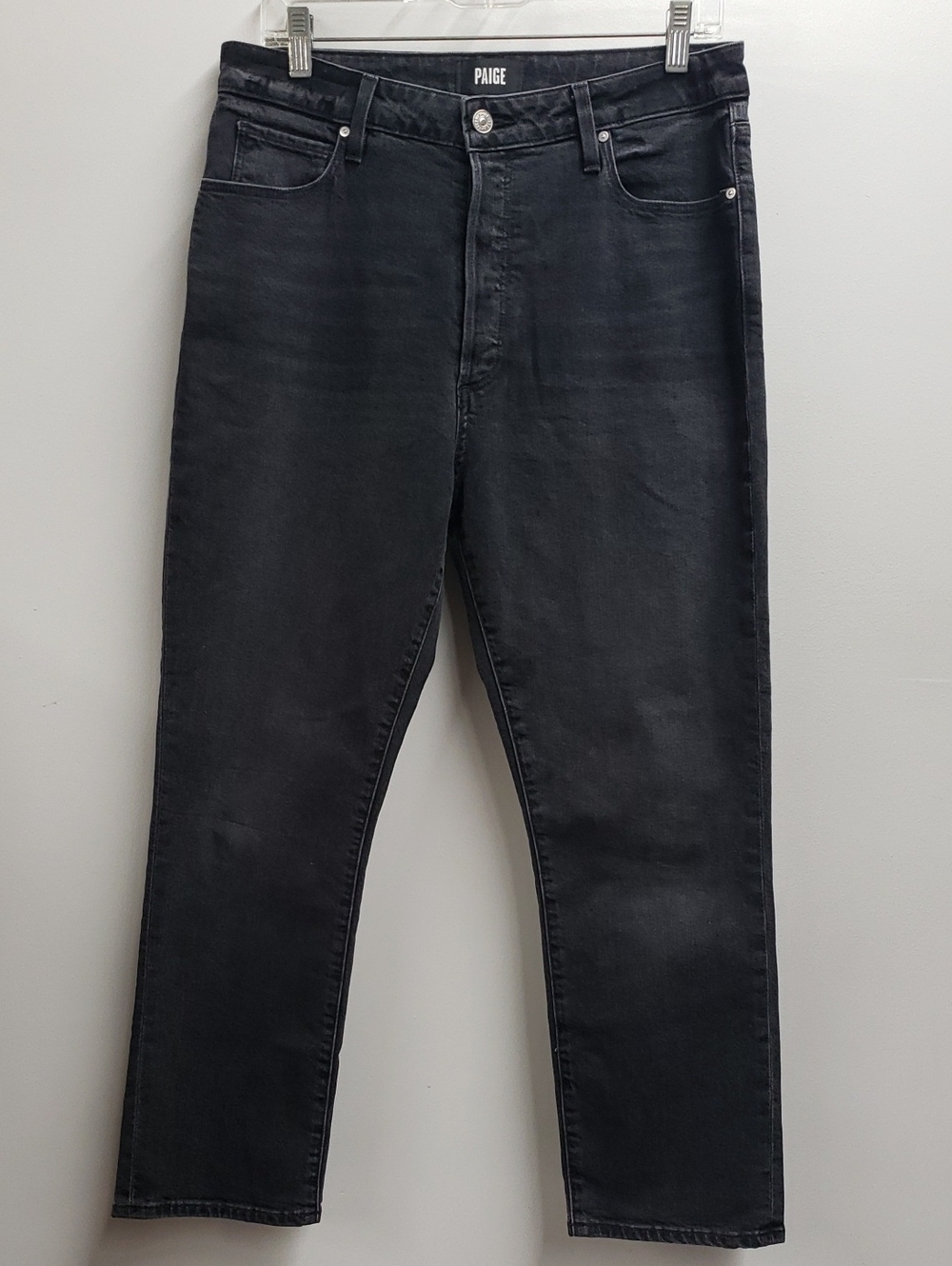 Paige Billy Crop Jeans Women's Size 29 Washed Black